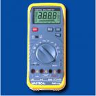 直流電壓； 交流電壓；直流電流；交流電流；電阻;電容；頻率；帶蜂鳴器通斷測試;二極管測試;晶體管hFE測試. RS232C串行通訊接口． 