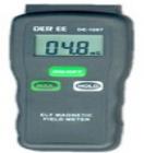 DE-1008   ELF電磁場(chǎng)測(cè)試儀。應(yīng)用于電源線，電腦顯示器，電視機(jī)，視頻/音頻，微波爐的工頻磁場(chǎng)及類似儀器等。量程: 0.1-200mG/1-2000mG/0.01uT-20uT/0.1uT-200uT。準(zhǔn)確度：± (3%rdg+3dgt) at 50Hz/60Hz。頻寬：30HZ-400Hz


