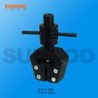 SJJ-100實(shí)驗(yàn)夾具 ,適用范圍：橡膠、各種線纜、打包帶等材料的破壞力、插撥力的試驗(yàn)。 最大負(fù)荷：5000N
 
