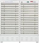 672點/臺 雙面 自動檢測柜,鋰離子、鎳氫、鎳隔二次電池通用型 適應(yīng)多種二次電池，節(jié)約空間和投資,充放電恒流范圍:10～2000mA,（鎳氫鎳隔電池放電恒流范圍：50～1200mA）恒流誤差≤±(0.2％RD＋0.1％FS),恒壓范圍:2.5V～4.5V,（鎳氫鎳隔電池不需恒壓充電）恒壓誤差≤±(0.3％HY),電壓采樣范圍:2.5V～5V,電壓采樣誤差≤±(0.2％RD＋0.1％FS),最小終止電流：10～15mA