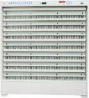 336點/臺 單面 自動檢測柜,鋰離子、鎳氫、鎳隔二次電池通用型 適應(yīng)多種二次電池，節(jié)約空間和投資,充放電恒流范圍:10～2000mA（鎳氫鎳隔電池放電恒流范圍：50～1200mA）,恒流誤差≤±(0.2％RD＋0.1％FS),恒壓范圍:2.5V～4.5V（鎳氫鎳隔電池不需恒壓充電）恒壓誤差≤±(0.3％HY),電壓采樣范圍:2.5V～5V,電壓采樣誤差≤±(0.2％RD＋0.1％FS),最小終止電流：10～15mA