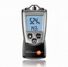 testo 610 溫濕度儀 溫度量程：-10～+50℃，分辨率：0.1℃，精度： ±0.5℃，濕度量程：0～100%RH，分辨率：0.1%RH，精度：±2.5%RH (+5～+95%RH) 
   