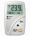  testo 177-T2電子溫度記錄儀，1通道，帶內(nèi)置傳感器，可快速瀏覽當(dāng)前讀數(shù)、儲(chǔ)存讀數(shù)、最大值/最小值、以及超過限值的次數(shù)。NTC(溫度)-40.0 ... 70.0 °C
 