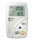 testo 177-T3溫度電子記錄儀，可同時記錄3個溫度值，適用于無間斷記錄運輸或生產(chǎn)過程中的冷藏柜內(nèi)的溫度。NTC(溫度)：-40.0...70.0 °C； NTC2(溫度)：-40.0...120.0 °C
 
 