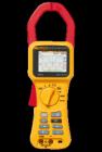 Fluke 345 電能質(zhì)量鉗型表全面融合了電能分析儀、電能質(zhì)量記錄儀以及鉗型表的強大功能,無需切斷電路即可測量交流電流（最高 1400 A）和直流電流（最高 2000 A）