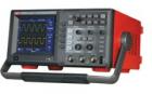 UT3082CE 數(shù)字存儲示波器  雙通道；帶寬80MHz;上升時間≤4.5ns;采樣率范圍:1GS/s ;垂直偏轉(zhuǎn)系數(shù):2mV/div ～5V/div;記錄長度:1024K;采樣率:實時1GS/s  等效50GS/s;掃描時基:5ns~50s/div；彩色
 

