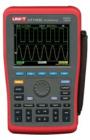 UT1102C 數(shù)字示波表 帶寬：100MHz；上升時間≤3.5ns；采樣率范圍：500MS/s  GS/s；垂直偏轉(zhuǎn)系數(shù)：5mV～50V/div；記錄長度（最大值）：1024K；掃描時基：5ns～50s/div；萬用表功能
 
