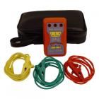 
● 可檢測頻率40Hz至60Hz，電壓100V至600V以內(nèi)的三相交流電源。 

● 有斷相時，LED及聲音報警；順時針箭頭及LED的點亮順序顯示三相電相序的正、反向。 

● 儀器無金屬件外露，絕緣性能好，安全可靠。 

● 體積小，重量輕，攜帶方便。


