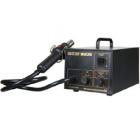 ·傳感器閉合回路控制，溫度精確穩(wěn)定,可安全拆焊

QFP、PLCC、SOP、BGA等對溫度敏感的元器件。

·智能冷卻系統(tǒng)，工作完畢關(guān)機(jī)后延時(shí)送風(fēng)，風(fēng)溫低于100℃后自動切斷電源。

·采用原裝進(jìn)口發(fā)熱絲，升溫快速，使用壽命長，焊接安全性能好，溫度恒定可調(diào)。

·采用原裝進(jìn)口氣泵、低振動、無噪音設(shè)計(jì)、保持工作環(huán)境的清靜。

·防靜電設(shè)計(jì)，防止因靜電及漏電而損壞PCB板。
