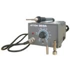 ·采用不銹鋼體發(fā)熱芯，與傳統(tǒng)陶瓷發(fā)熱芯比，延長發(fā)熱芯壽命，測溫頭與烙鐵頭緊密接觸，測溫靈敏，回溫迅速。

·發(fā)熱芯與烙鐵頭分體設(shè)計，焊咀與國際品牌相同，比一體化發(fā)熱體大大節(jié)省了使用成本，烙鐵頭更換方便。

·27V低壓輸出，穩(wěn)定的接地阻抗，絕對能夠保護(hù)敏感元件及工作人員的安全。

·手柄設(shè)計輕巧，適合長時間使用。

·特別適用于SMD元件的手工貼裝、返修和普通直插式元器件的焊接，以及其他不同工藝要求的焊接工作。

·溫度鎖定（機(jī)械式），防止操作人員誤調(diào)溫度。

