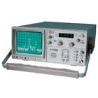       頻譜分析儀通常顯示沒有處理過的原信號的信息，電壓、功率、周期、波形、邊帶和頻率的譜波失真，雙音交調(diào)失真和雜波探測。很好的對遙控器、對講機(jī)、測量發(fā)射接收機(jī)、無繩電話測量進(jìn)行分析。還可廣泛用應(yīng)于教學(xué)、科研。安泰信頻譜分析儀能真正看到電信

（如射頻脈沖信號）用傅利葉級數(shù)展開出來的圖像，教學(xué)上更容易理解，科研上更清楚。
