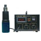 ·采用LED顯示指示溫度、控溫精確、使操作更方便

·升溫迅速，2至3秒可達(dá)到設(shè)定溫度

·采用柔和旋轉(zhuǎn)風(fēng)、均勻加熱，更好保護(hù)元器件

·出風(fēng)柔和，溫度均勻

·吹、焊帶塑料的元器件不易變形，吹屏蔽盒不變色、快捷方便

·完美的待機(jī)節(jié)電功能

·放靜電設(shè)計(jì)，防止因靜電及漏電而損壞PCB板
