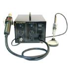 ·AT8502是二合一維修系統(tǒng)，能應(yīng)付各種焊接需要，能發(fā)揮全面維修功能，各功能均可獨(dú)立使用。

·采用防靜電設(shè)計(jì)，防止因靜電及漏電而損壞PCB板。

·傳感器閉合回路控制，升溫迅速，溫度精確穩(wěn)定，可安全拆焊QFP、PLCC、SOP、BGA等對(duì)溫度敏感的元器件。

·智能冷卻系統(tǒng)，工作完畢關(guān)機(jī)后延時(shí)送風(fēng)，風(fēng)溫低于100℃后自動(dòng)切斷電源。

·采用原裝進(jìn)口發(fā)熱絲，壽命超長(zhǎng)。

·采用原裝進(jìn)口氣泵、低振動(dòng)、無(wú)噪音設(shè)計(jì)、保持工作環(huán)境的清靜。
