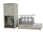 技術(shù)指標(biāo)  Specifications  

測定范圍：含氮量0.05%-90%；                                                   

精  度：相對差≤2%，平行差≤0.2%

測定時間：消化45分鐘左右（視樣品含氮量而定）， 蒸餾6分鐘左右

電  源：AC220V/50 Hz

功  率：消化器（四孔）1200W    （八孔）2400W        

體  積：04消化器650×220×150

        08消化器730×300×150

        蒸 餾 器380×330×740單位（mm）

